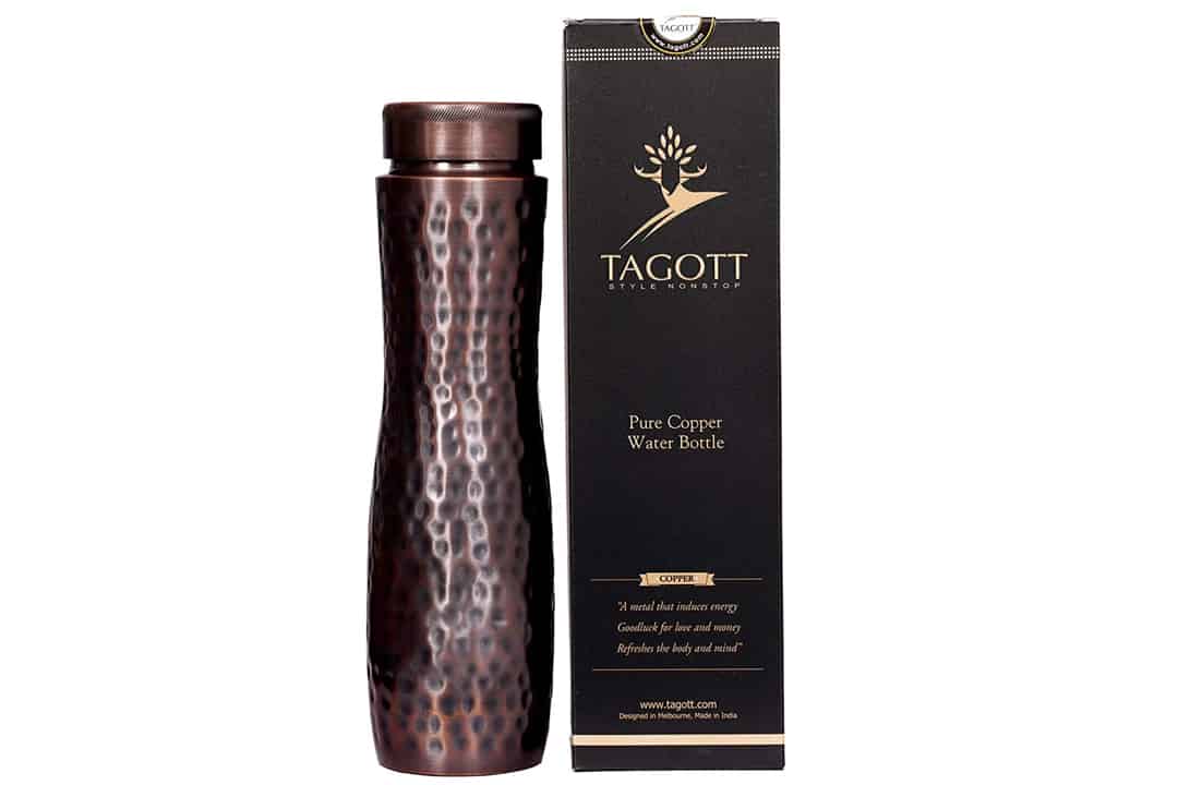 Handmade 100% Pure best Copper Water Bottle in india
